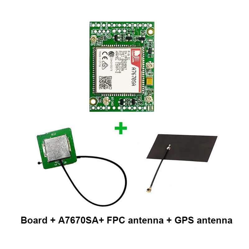 SIMCOM A7670SA-FASE 4G LTE Cat1 Module Core Board Support Voice+BT+GNSS breakout kit for New Zealand/Australia/South America