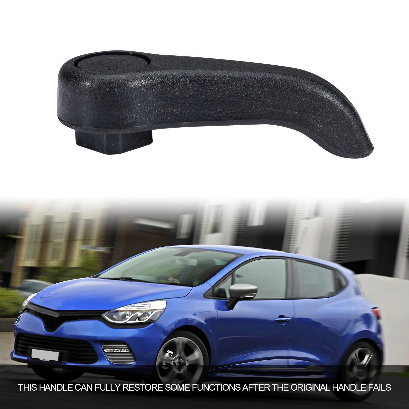 2 PCS Left Right Side Black Plastic Seat Base Adjustment Handle Lever For Renault Clio MK2 Twingo MK1 7701209658 7701470827