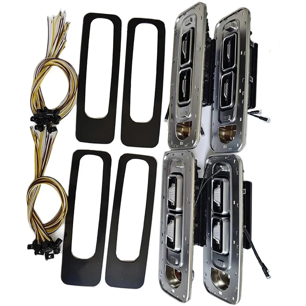 Vent Cover Trim Roof Air Vent Cover ABS Material Easy Installation High Universality Fitment Car Accessory Upgrade