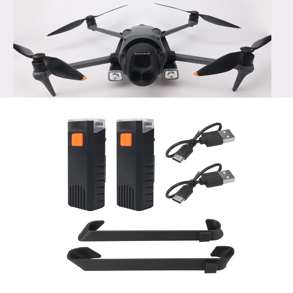 Searchlight Night Light For DJI Mavic 4 Pro,Searchlight Night Light Stand Accessory, Drone Anti Collision Light for Night Flying