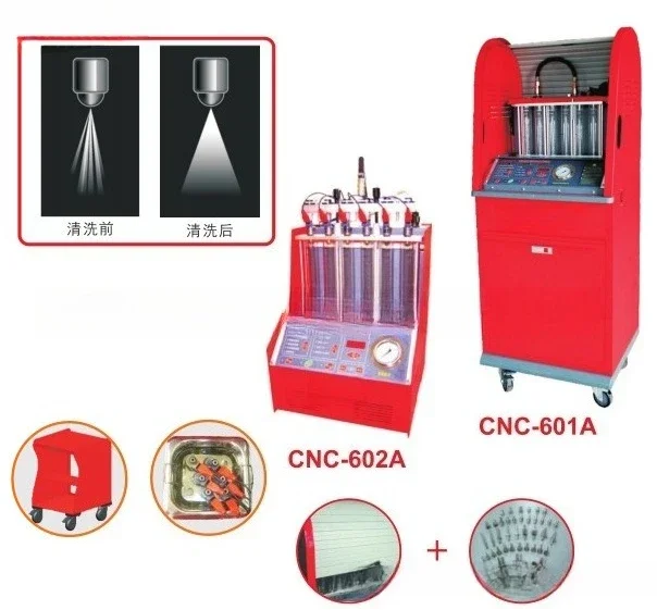 CNC602A Ultrasonic Injector Cleaning Detector (English)