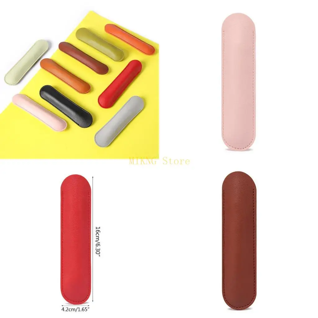 

Retro Leather Pen Pocket Portable Retro Pen Holder Great Gift for Artist Designer Teachers Business Giveaway best sale