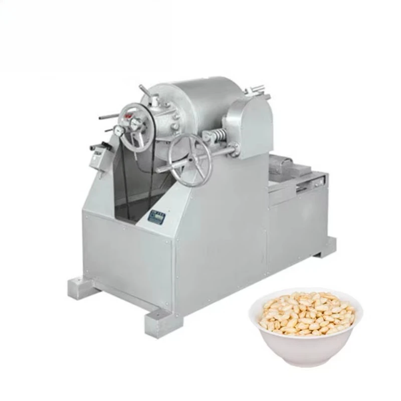Stable and efficient performance Commercial puffed rice popper China popcorn plus agricultural machinery for sale