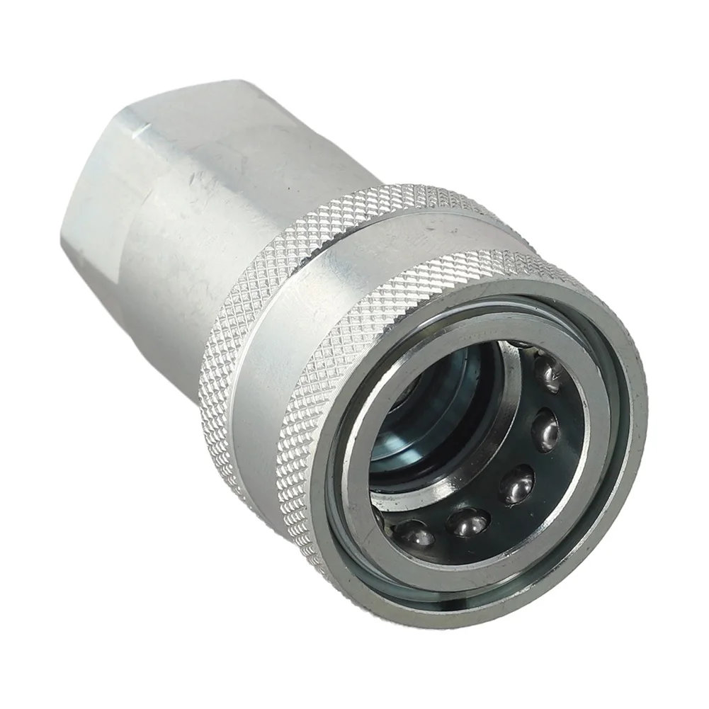 For Jacks And Pumps NPT 1 4-female NPT Threaded Coupler Automotive Hydraulic Quick Coupler Connector Tapered Valve Core