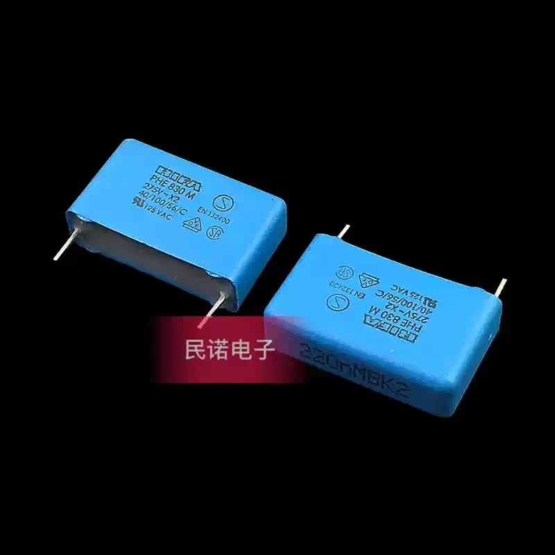 Safety capacitor EVOX RIFA 224 275V 0.22uF 275V PHE830M with a pin spacing of 22.5mm