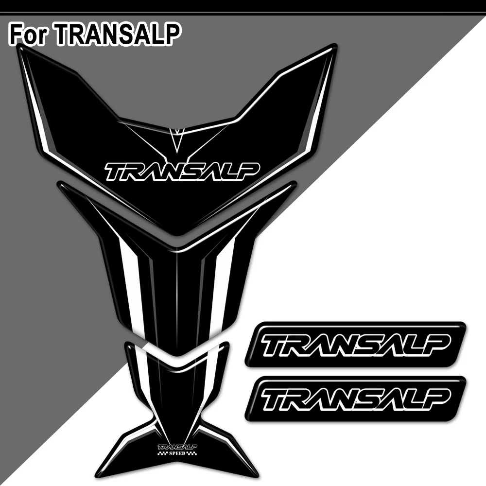 For HONDA TRANSALP XL400V XL600V XL650V XL700V XL750L XL 400 600 650 700 850 V Motorcycle Tank Pad Protector Stickers Decals