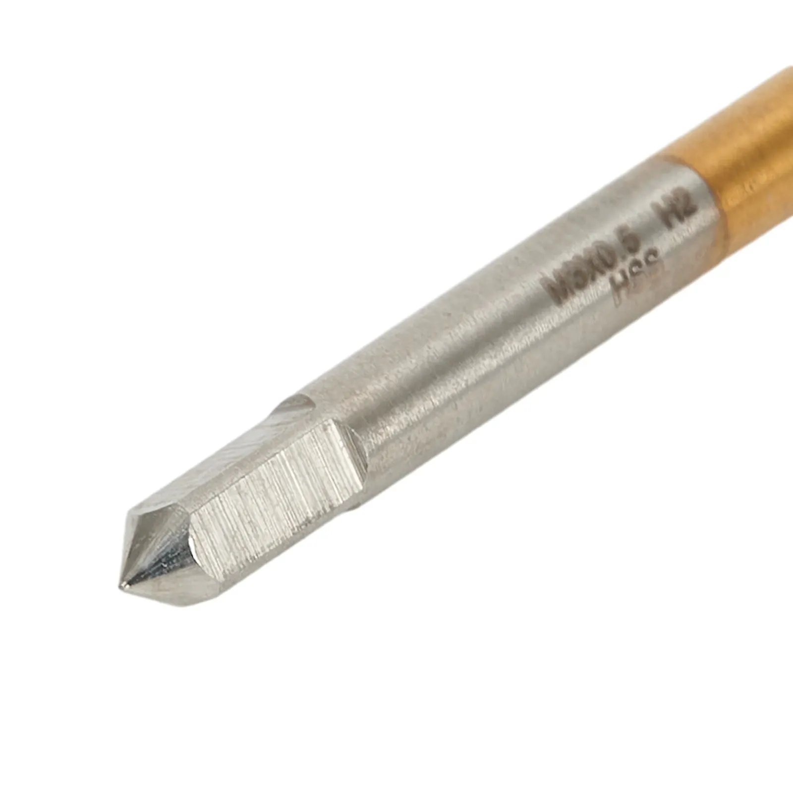 Torneira de rosca de flauta reta para métrica M2-M12 com broca de parafuso revestida HSS para alta dureza e longa vida útil