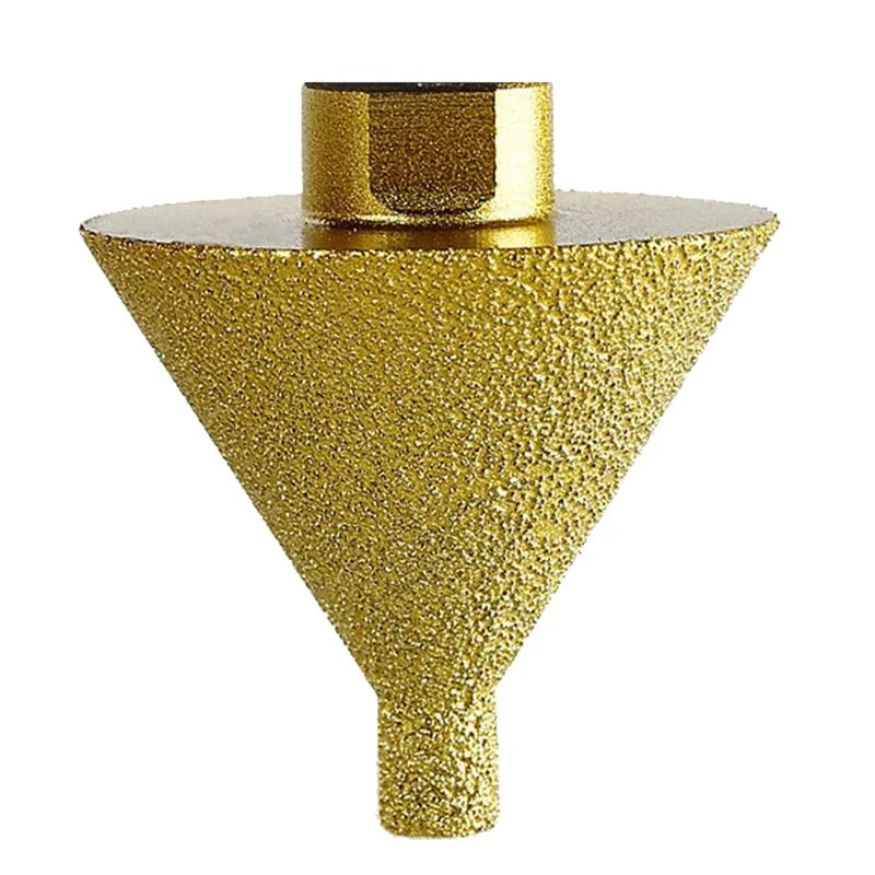 ABLL-Алмазное сверло для снятия фаски для угловых шлифовальных машин, сверла с зенковкой с резьбой 5/8 дюйма, сверло для алмазной конусной плитки