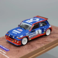 Tarmac Works TW 1/64 Renault R5 Maxi Turbo #3 Winner Die-cast Alloy Car Model Collection Display Gift