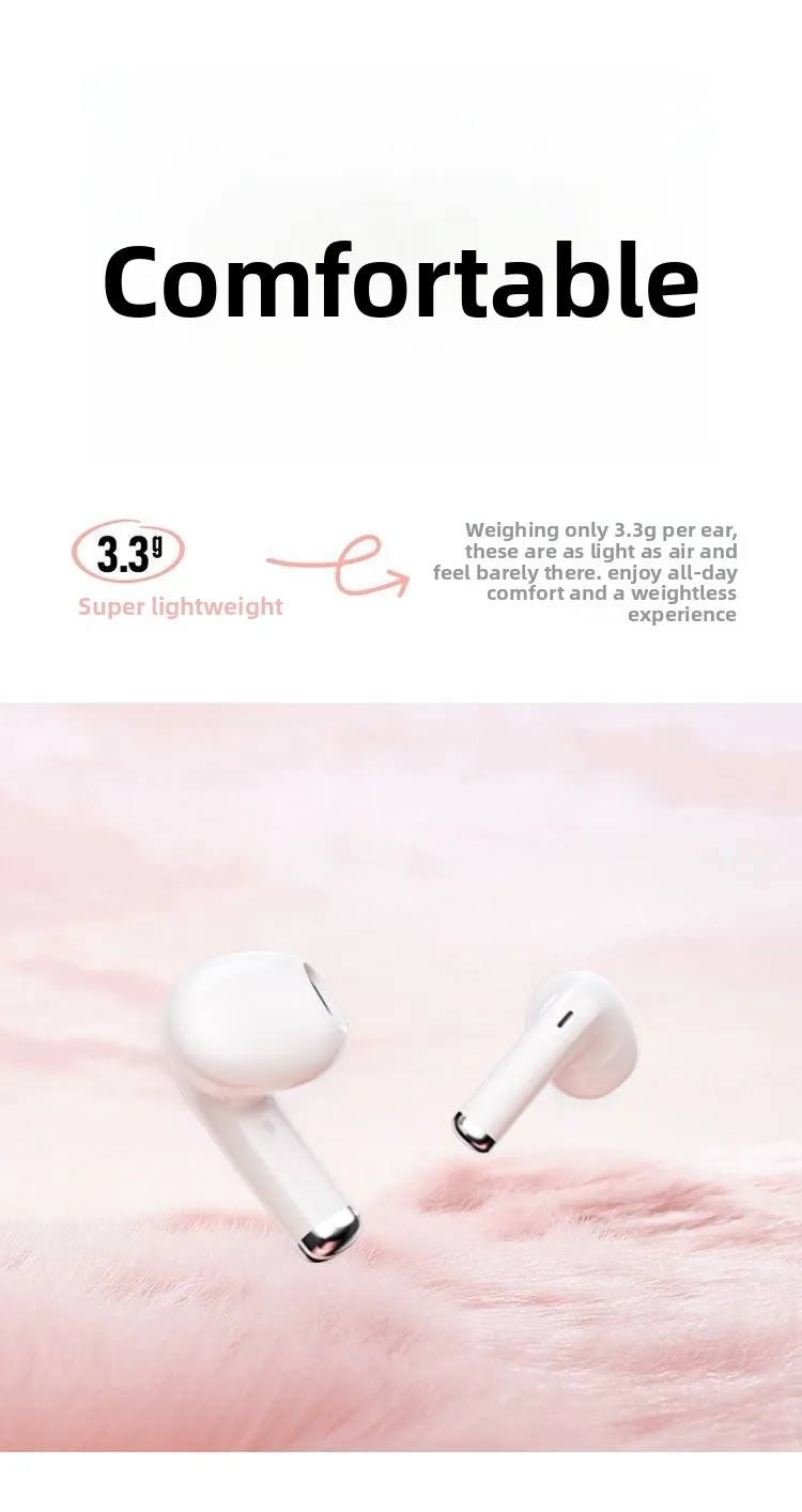 ASUS Bluetooth headset in-ear wireless high-quality game call noise reduction sports long battery life men and women B-11