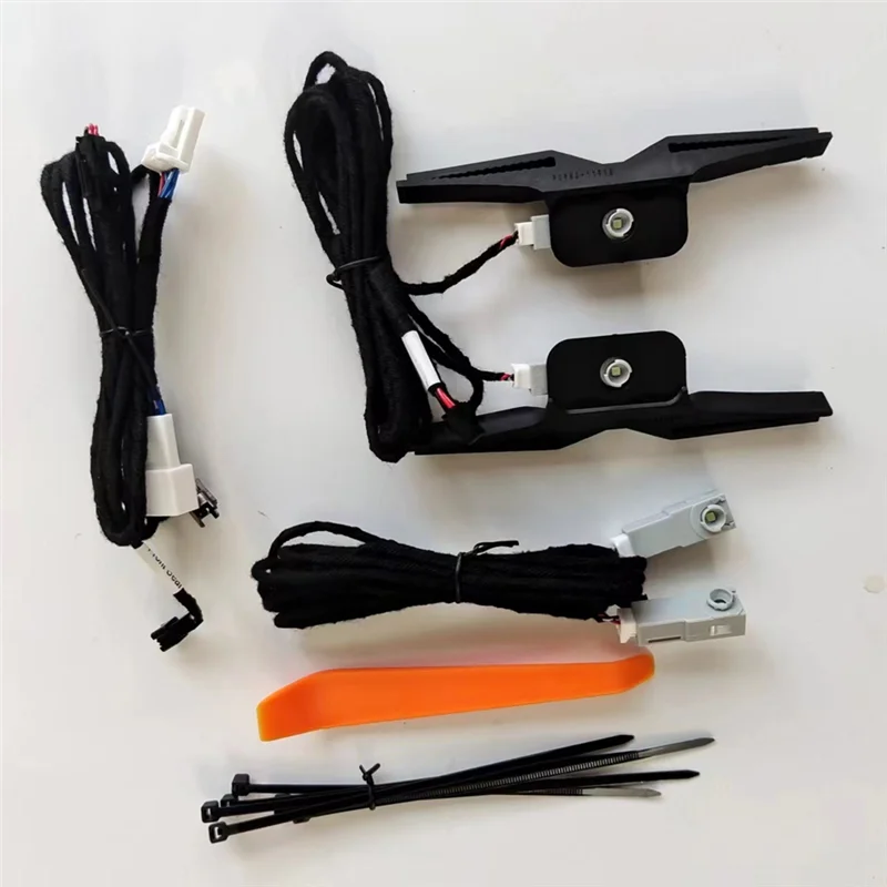 لتويوتا كورولا Altis E210 الصليب 19-24 سيارة ديكور داخلي اللون القدم ضوء المحيطة ضوء مصباح مصباح لتهيئة الجو #4