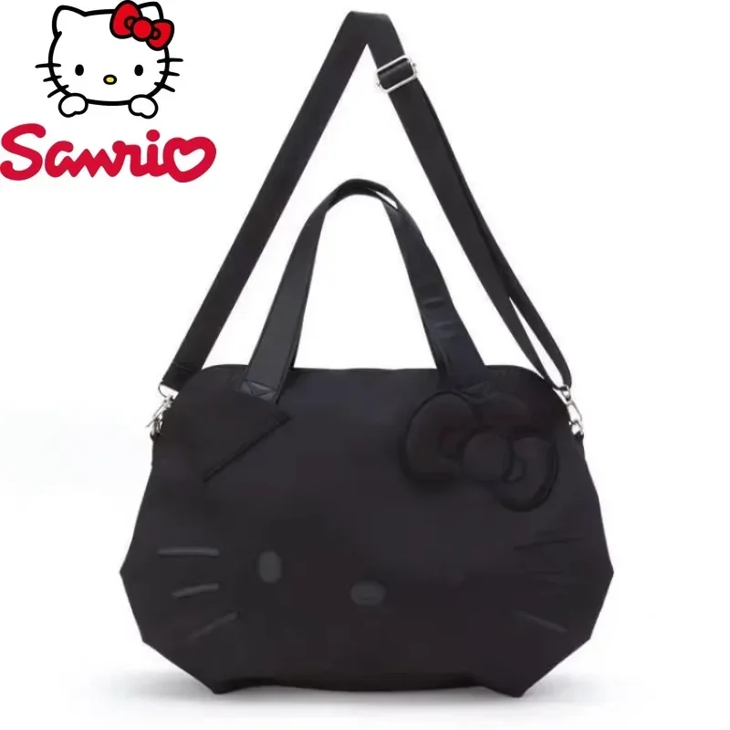 

Sanrio Hello Kitt New Women's Travel Handbag Large Capacity Cartoon Women's Shoulder Bag Multi Functional Fashion Travel Bag