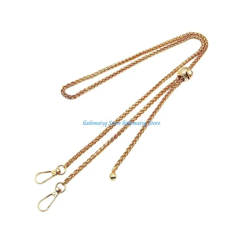 573B Adjustable Gold Pearls Ball Chain For Handbags Shoulder Bags