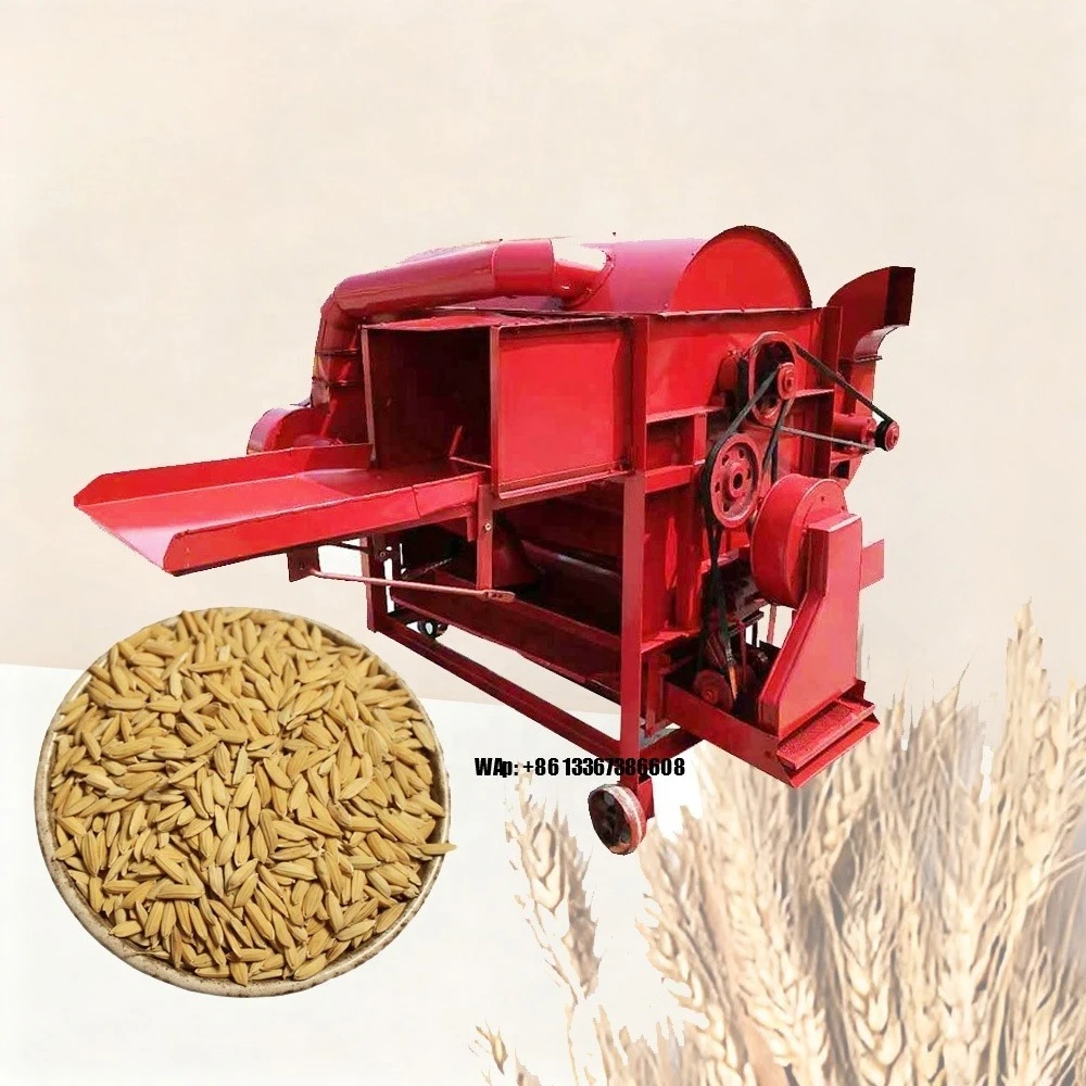 Wheat processor, wheat barley sheller, rapeseed sheller, vegetable seed thresher, rapeseed harvester