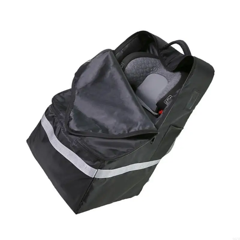 Organizadores coche fácil limpieza, bolsa almacenamiento para asiento coche bebé para viajes por carretera y