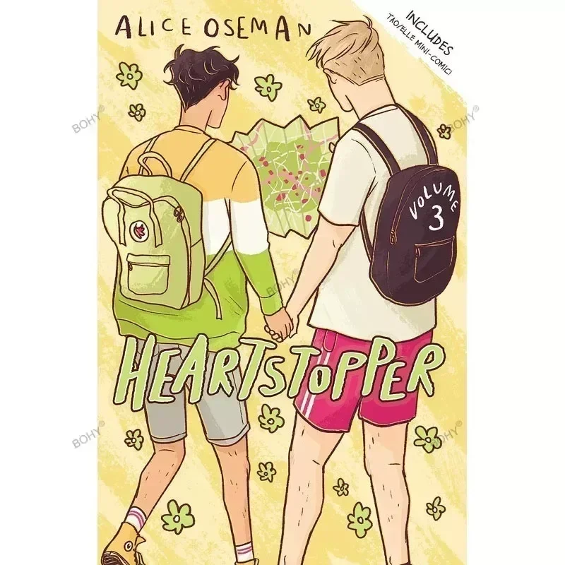 سلسلة Alice Oseman Heartstopper ، مجموعة كتب 1-5 ، 5 كتب لكل مجموعة