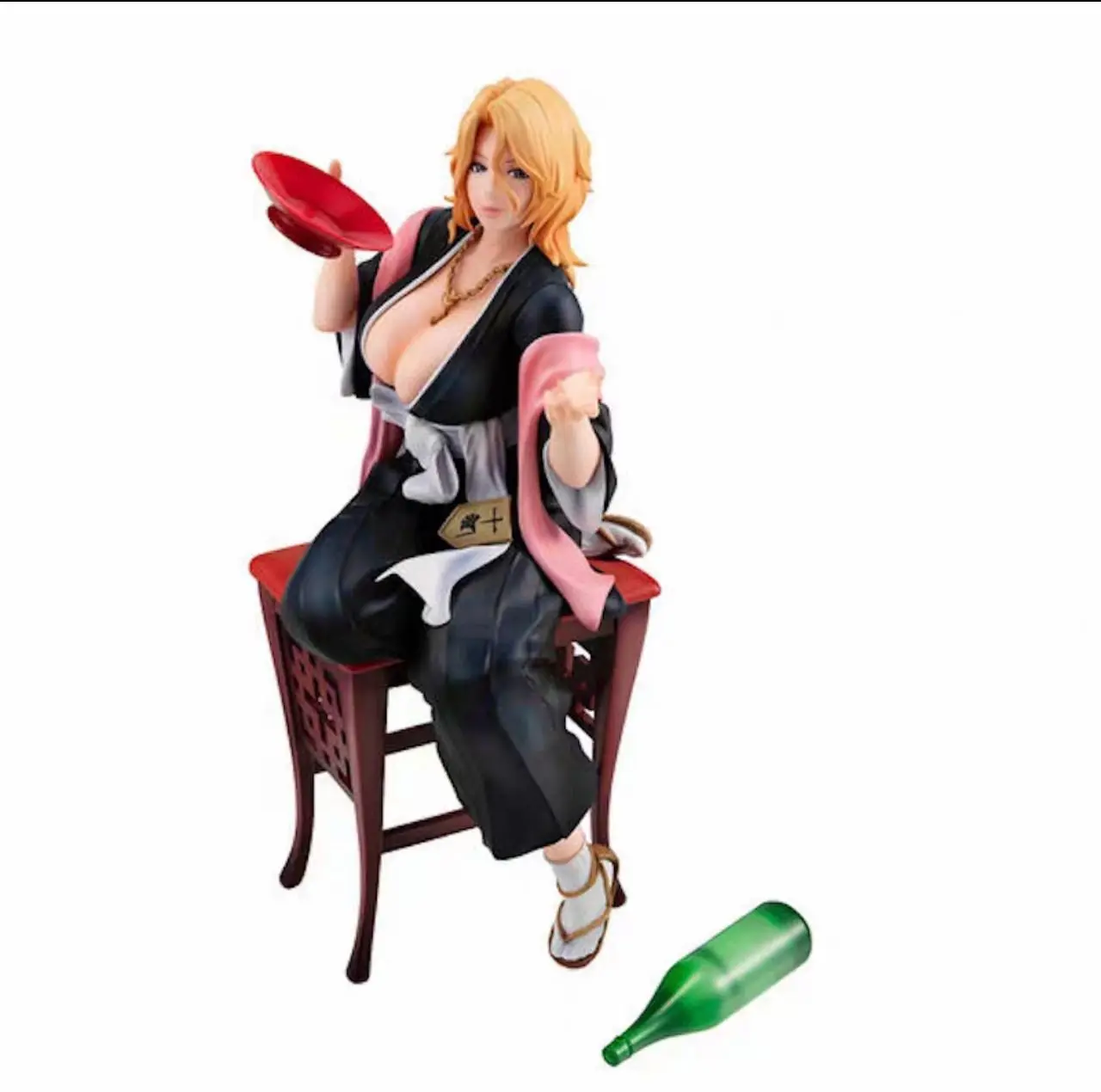 

In Stock Bandai Original Megahouse Bleach Matsumoto Rangiku Action Figure Model Doll Brand New Boxed Toys Model Garage