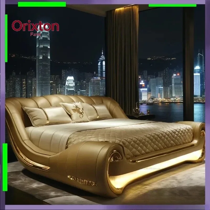Sleep Style Our Modern Queen Bed Fashionable Double Bed Children Sleek Design Any Bedroom Theme