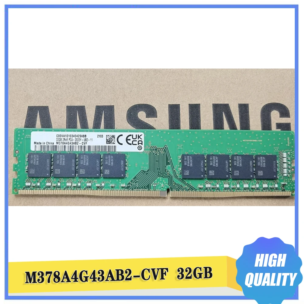 M378A4G43AB2-CVF 2RX8 2933 32GB DDR4 PC4-2933Y Desktop Memory DIMM RAM For Samsung