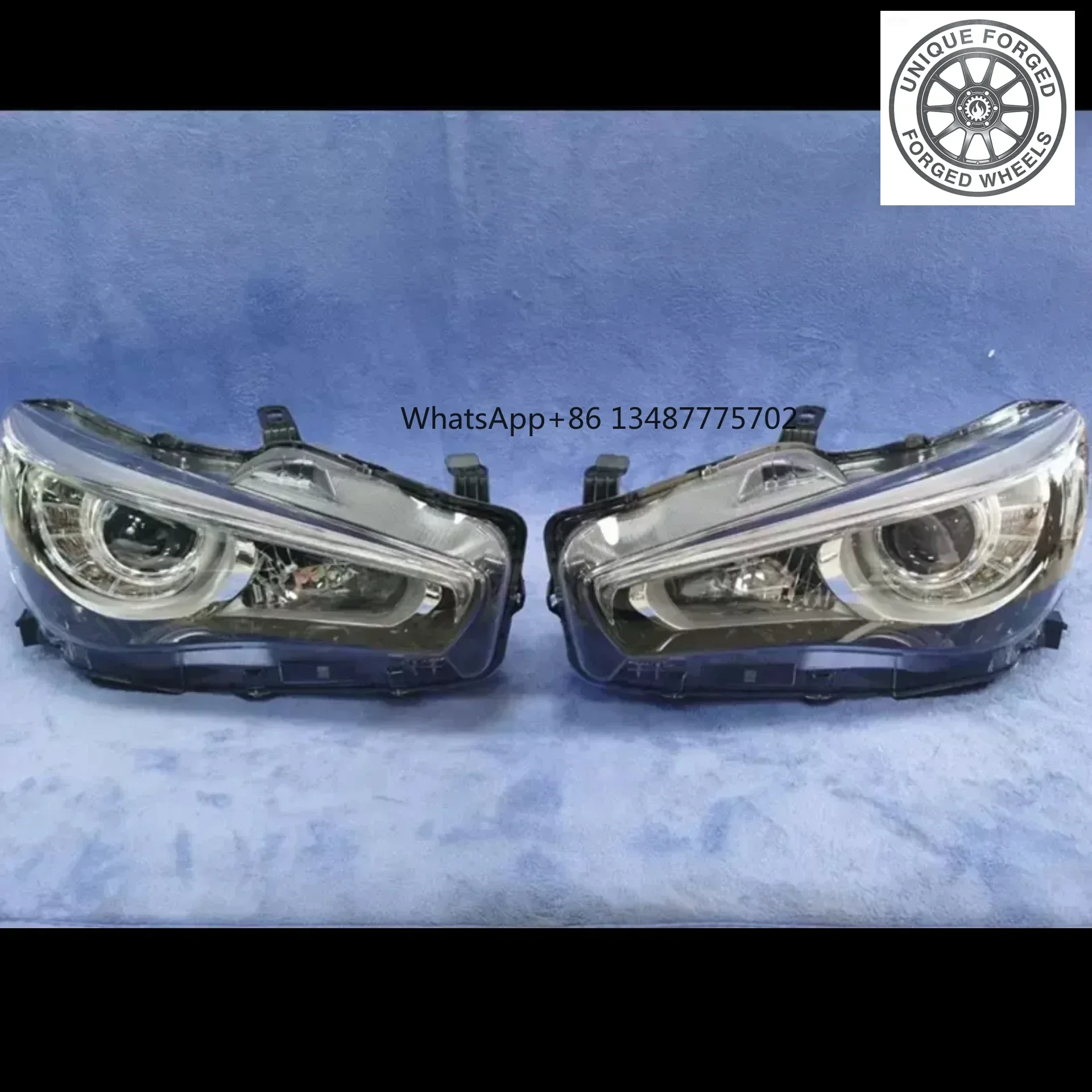 26style Front Headlight Assembly For Infiniti Q50L Upgraded Deluxe LED Daytime Running Light Car Accessories