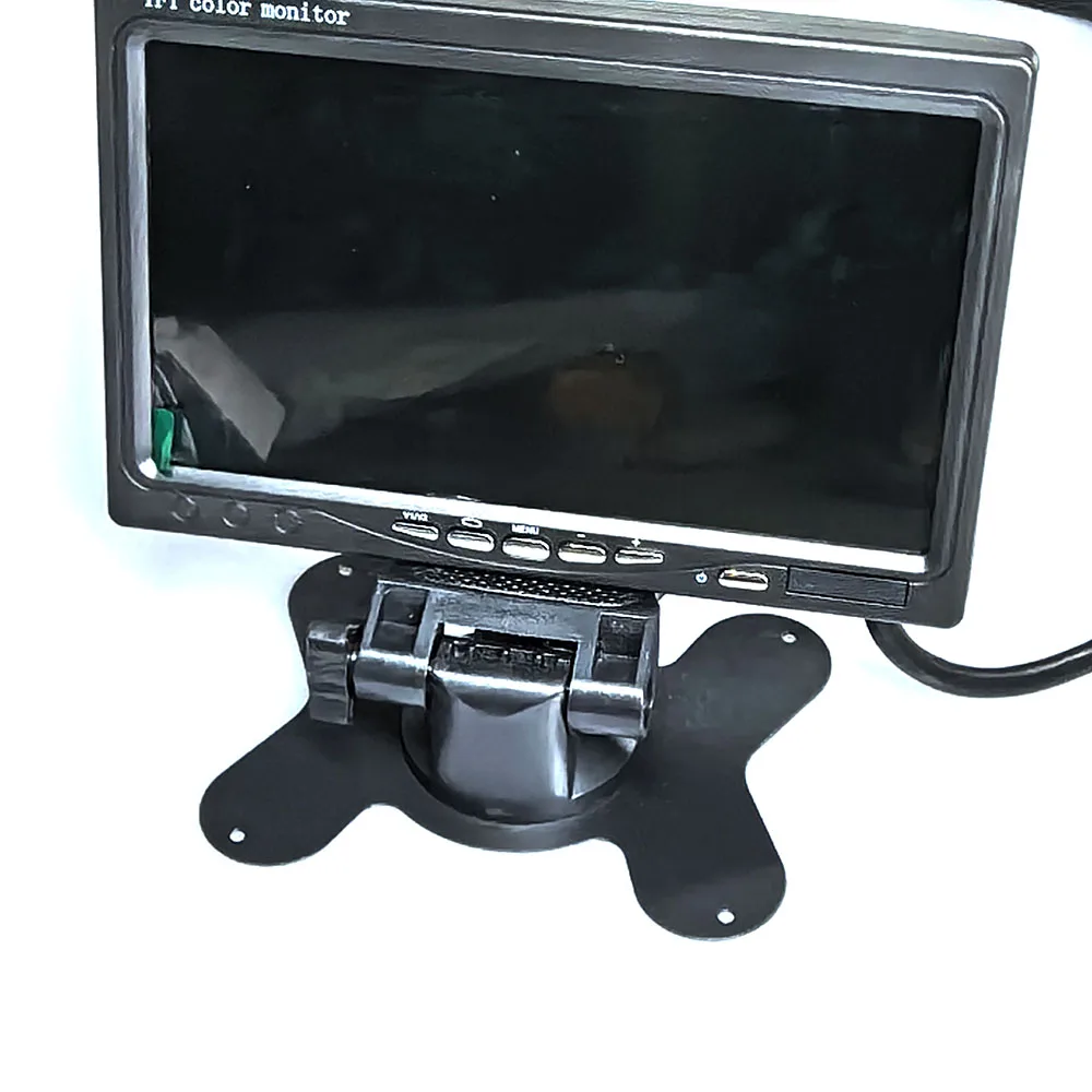 7 Inch Split Screen Quad Monitor 4 channel  Video Input Windshield Style Parking Dashboard For Car Rear View Camera