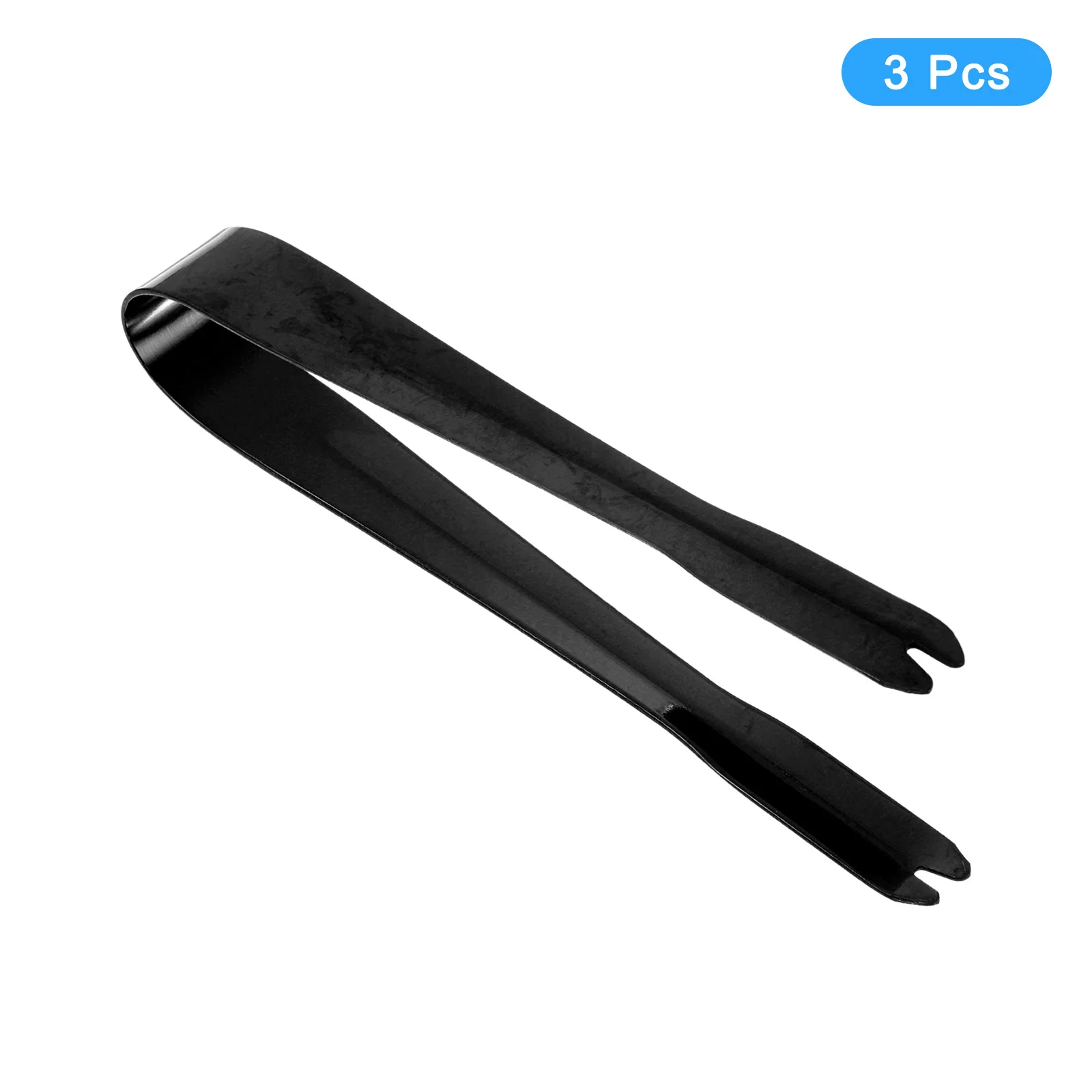 3 قطع 5.2 بوصة ملقط تقديم ملقط ثلج من الفولاذ المقاوم للصدأ، ملقط صغير للمقبلات والسكر والفحم والحلوى وحفلات الشاي والبار #6