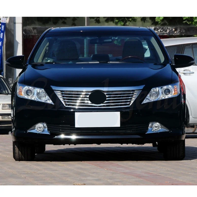 ABS Chrome Front Centre Grill Grille Bottom Cover Trim for TOYOTA Camry 2012 2013 2014 Racing Grills