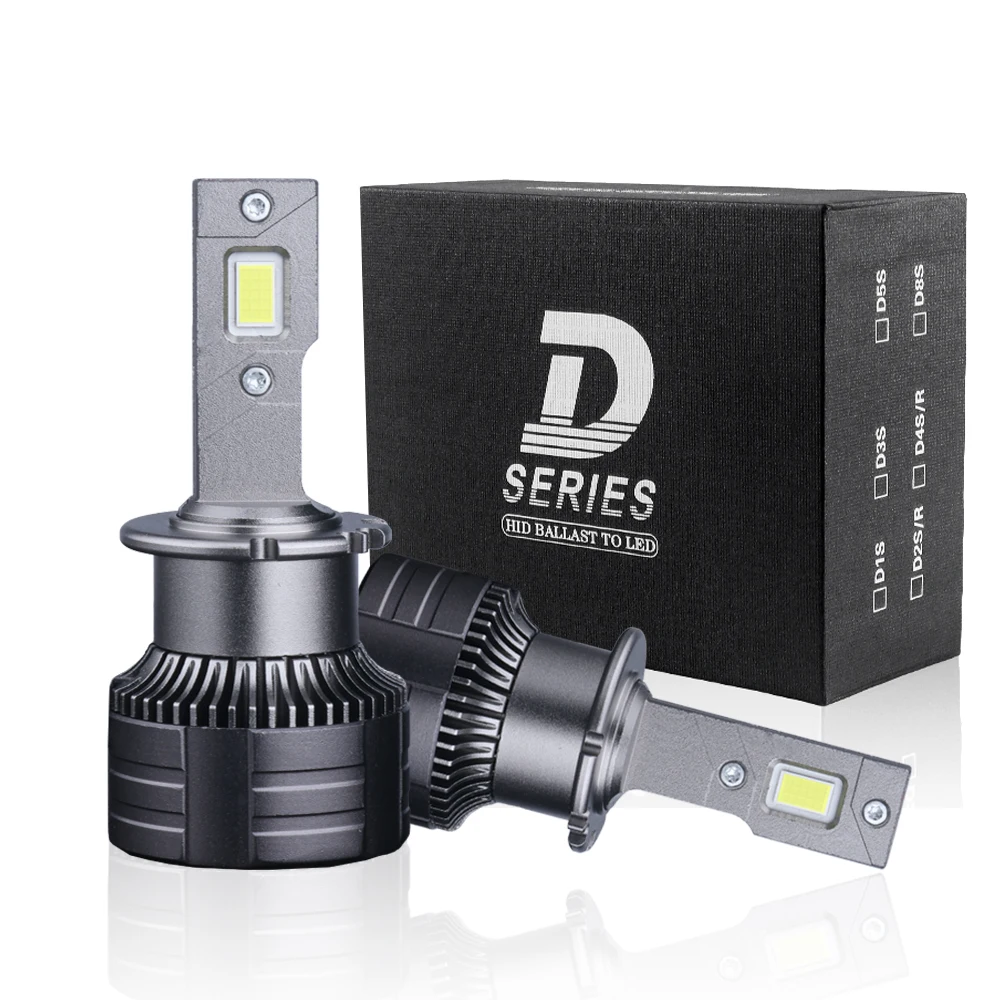 

D2S Led Car Headlight D4S 35WCanbus Bulbs CSP D1S D3S D5S D8S Led 30000LM Super Bright D2R D4R Auto Turbo Fan ​Lamp Plug&Play