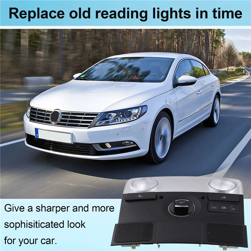 

35D947105A Roof Reading Light Ceiling Light Skylight Switch Interior Lighting For VW CC 2010-2018