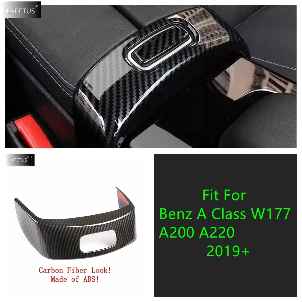

Auto Accessories Center Armrest Box Button Lock Switch Panel Decoration Cover Trim For Benz A Class W177 A200 A220 2019 - 2024