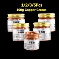 1/2/3/5 Uds 100g grasa de cobre de acción rápida lubricante anticongelante temperatura automática pasta de grasa compuesto pasta conductora alta