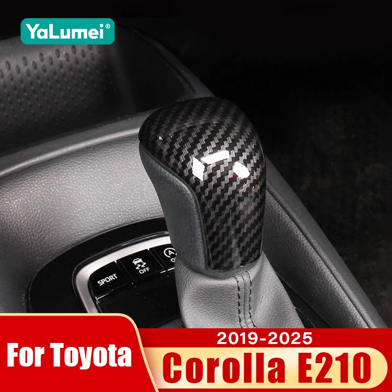 For Toyota Corolla E210 2019 2020 2021 2022 2023 2024 2025 Hybrid Car Gear Shift Head Decoration Cover Accessories