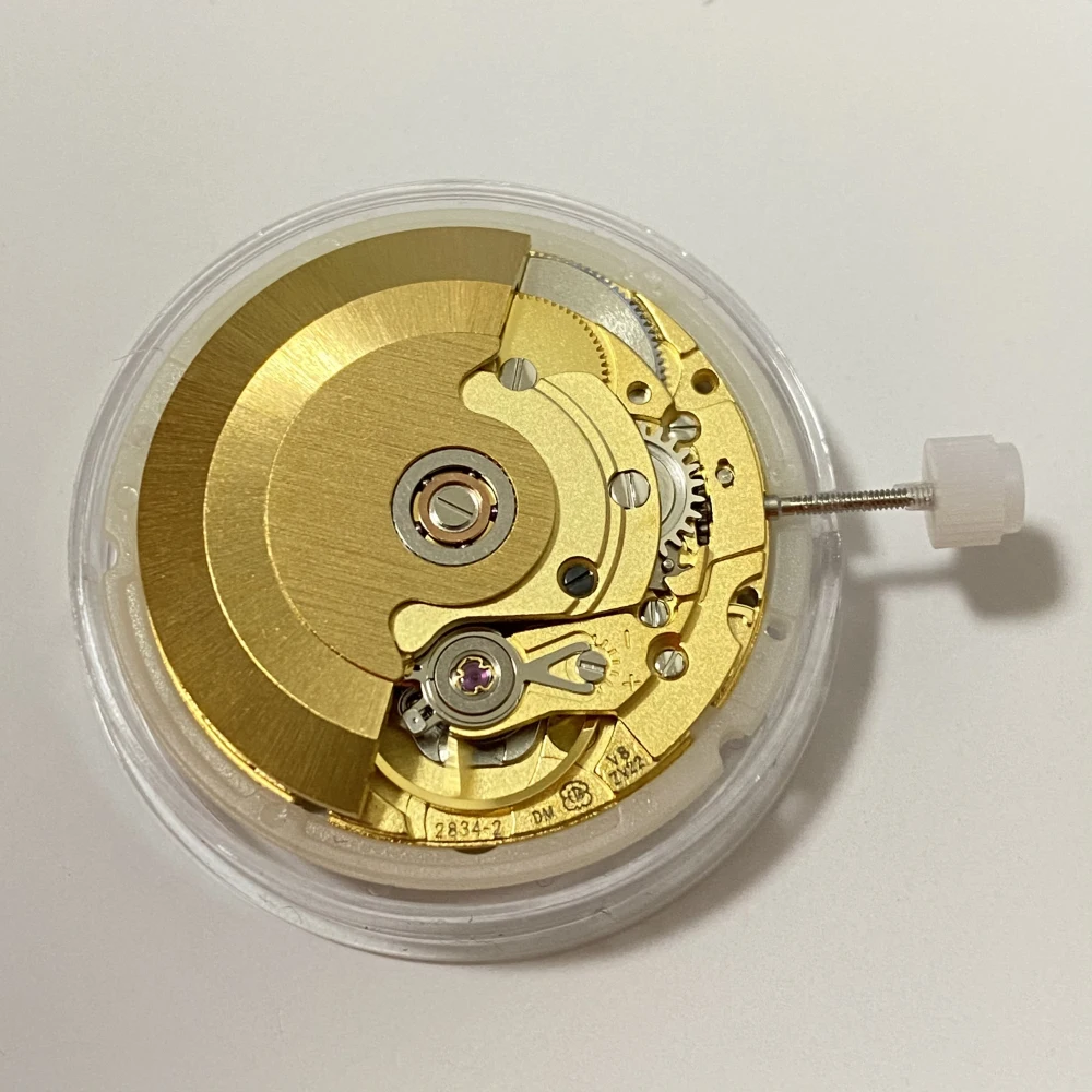 For Seagull ETA 2834-2 Watch Movement 3 Hands Date at 3 /12 Automatic Winding Mechanical Movement Up and Down Calendar Movement