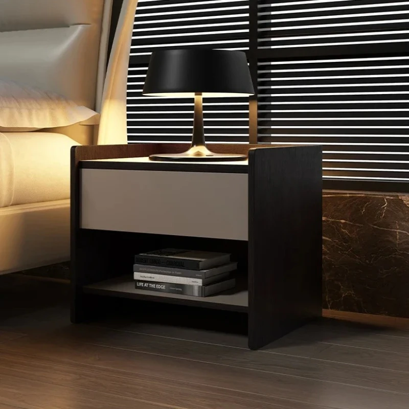 Nordic Bedroom Nightstands Storage Bathroom Aesthetic Modern Side Table Space Saving Mesas De Noches Dormitorio Furniture