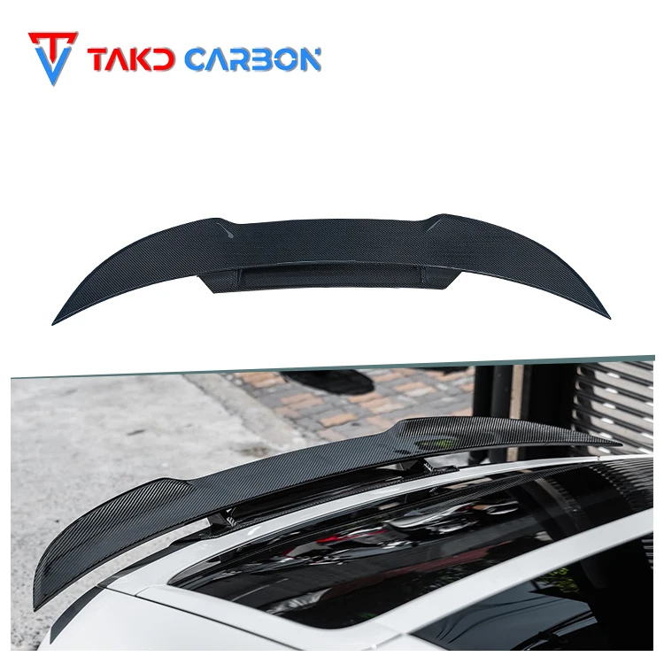 

Carbon Fiber 971 TAKD Carbon Rear Roof Trunk Spoiler Wing 100% Dry Carbon Fiber Material for Porsches Panamera 971 2017-2022