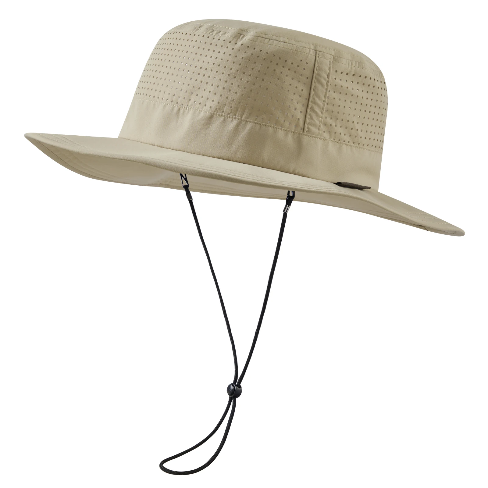 UPF 50+ Bucket Sun Hat with Laser Perforated Mesh Cooling 