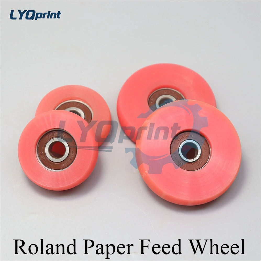 Flat Reliable Best Quality Press Paper Feeding Wheel Paper Feeding Wheel For Roland