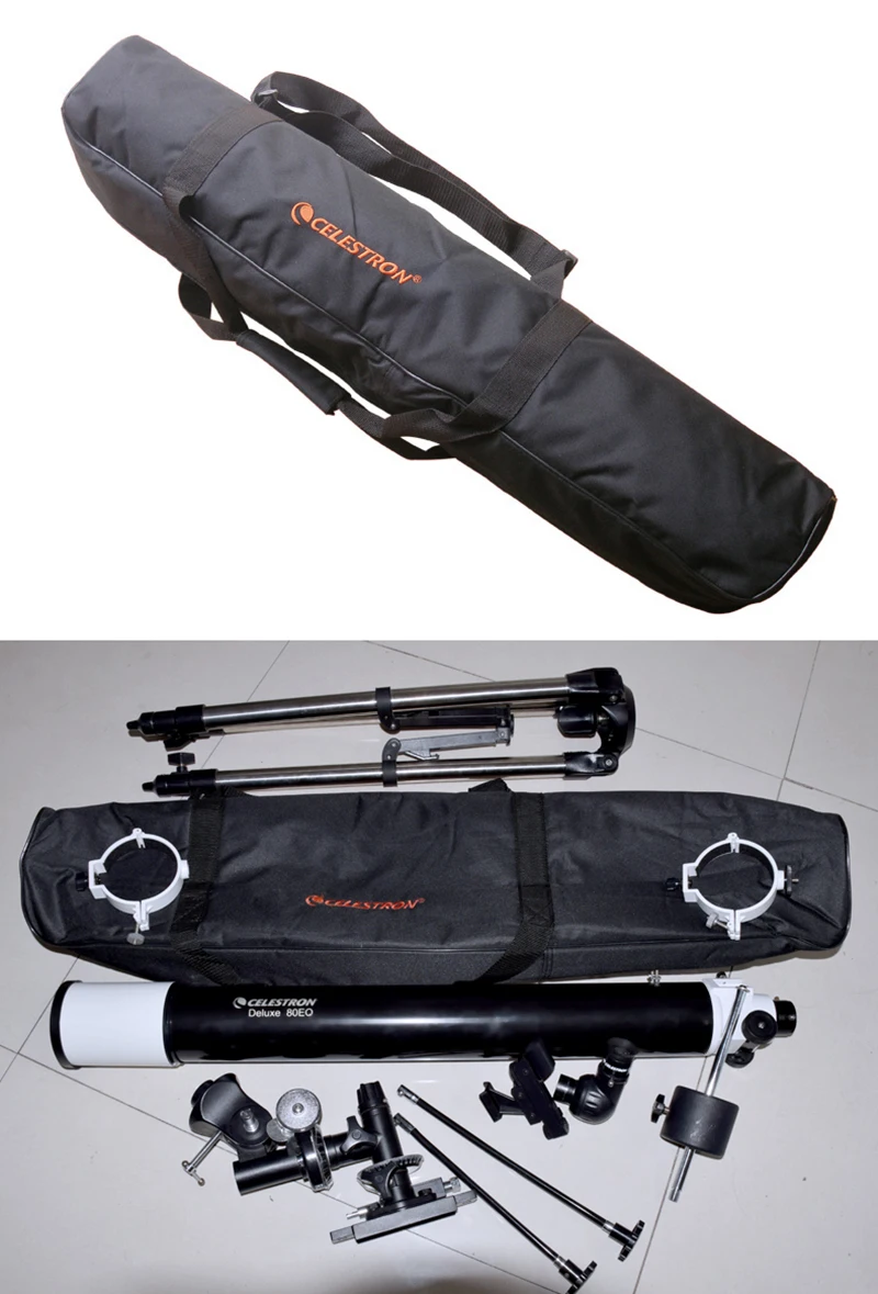 Celestron 98–110 cm Astronomischer Teleskop-Trageschutz, weiches Stativ, Umhängetasche, Rucksack, Oxford-Stoff, Fototasche – Detail 1