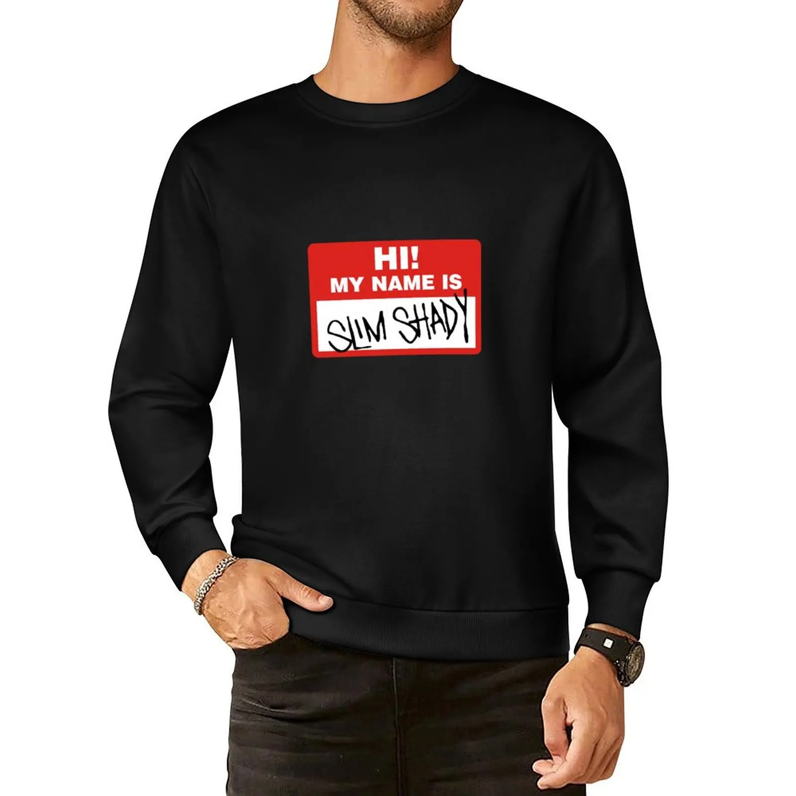 

My name is Slim Shady Pullover Hoodie men's winter sweater men's clothes new sweatshirt