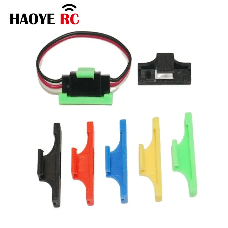 Haoye 10 pcs esc Servo y Draht Verlängerung draht fester Clip Anti-Lockerung futter grün schwarz gelb blau rot Farbe für RC Zubehör