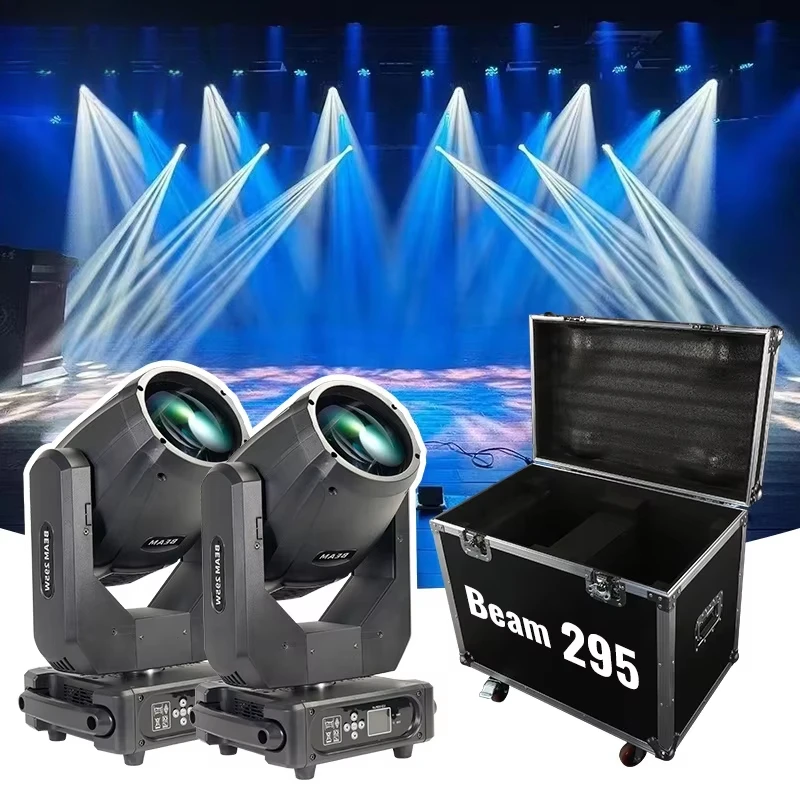 

Beam of Light 2pcs 295W Beam of Light Biprism 295w 9r Light Mobile Headlight, with Flying Trunk