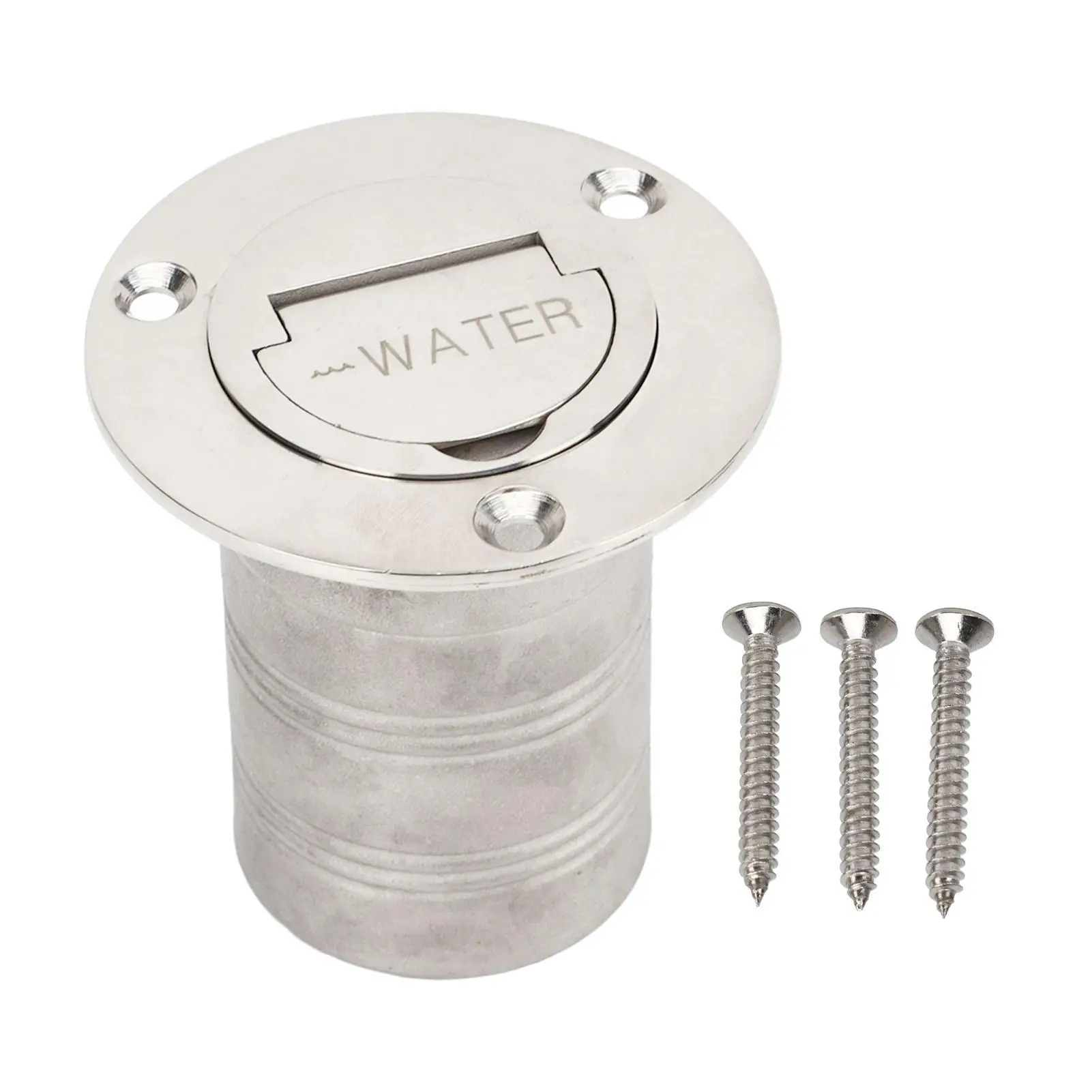 

Bulkhead Tank Fitting Rust Resistant for trailer Tank Filler Mirror Polished Stainless Steel Accessory