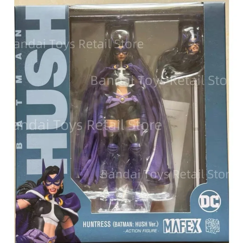 100% Original Medicom Mafex 170 MAFEX HUNTRESS BATMAN HUSH Ver. En stock Anime colección de acción figuras modelo juguetes
