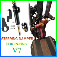 Electric Scooter Directional Steering Damper Spare Parts Increase High Speed Stability Safety handlebar stabiliser For Inxing V7