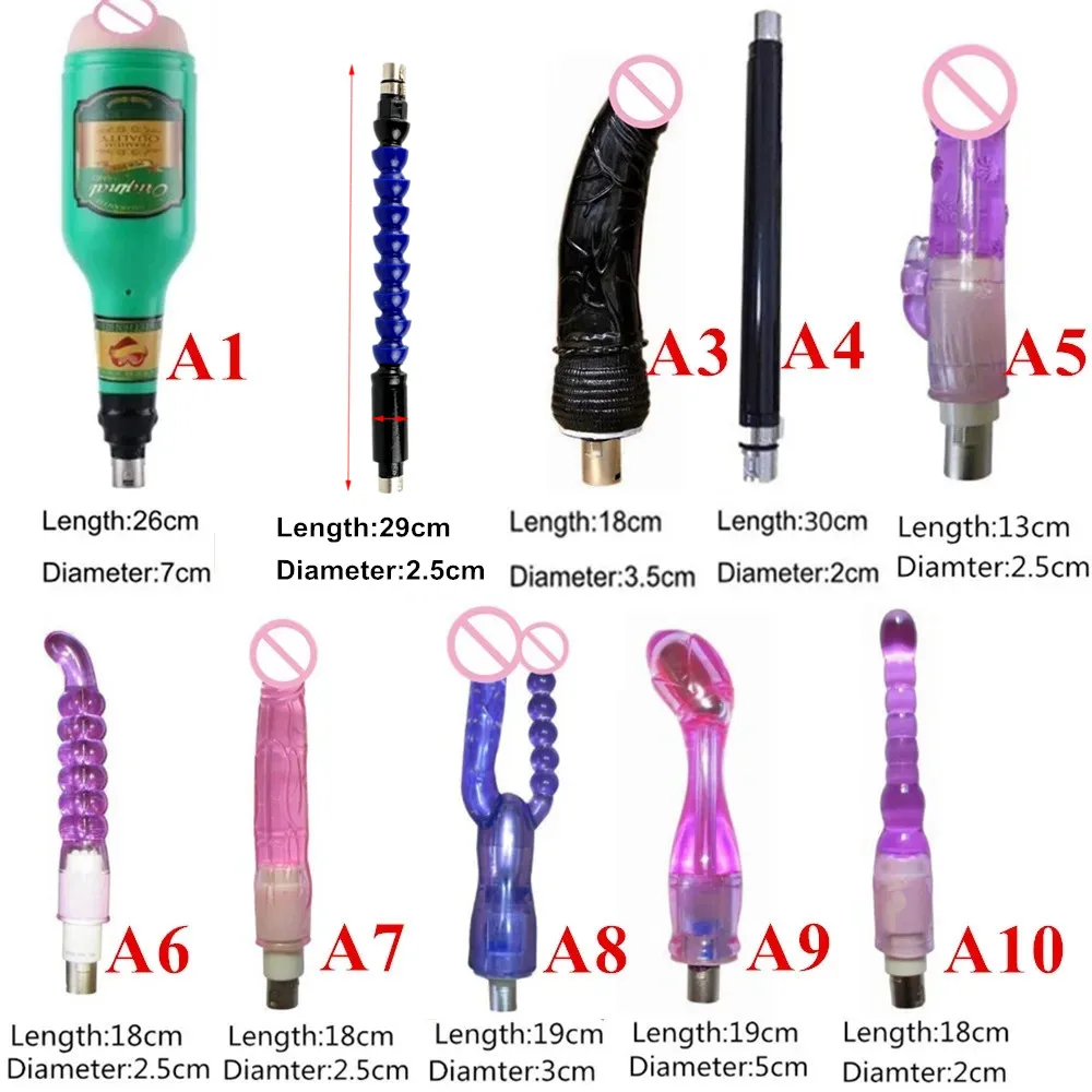 3XLR Classic Sex Machine Dildo Plugs Angle Adjustable Extension Rod Women Men Masturbation Anal Plugs Vibrator Adapters Sex Toys