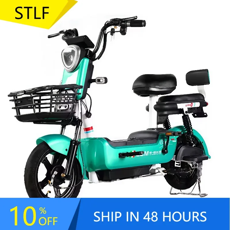 

Zuimi High-end Wholesale Citybike 350W Electric Bicycle 10-Inch Removable Electronic Digital Brushless 40KM 35KM/h Speed Aluminu