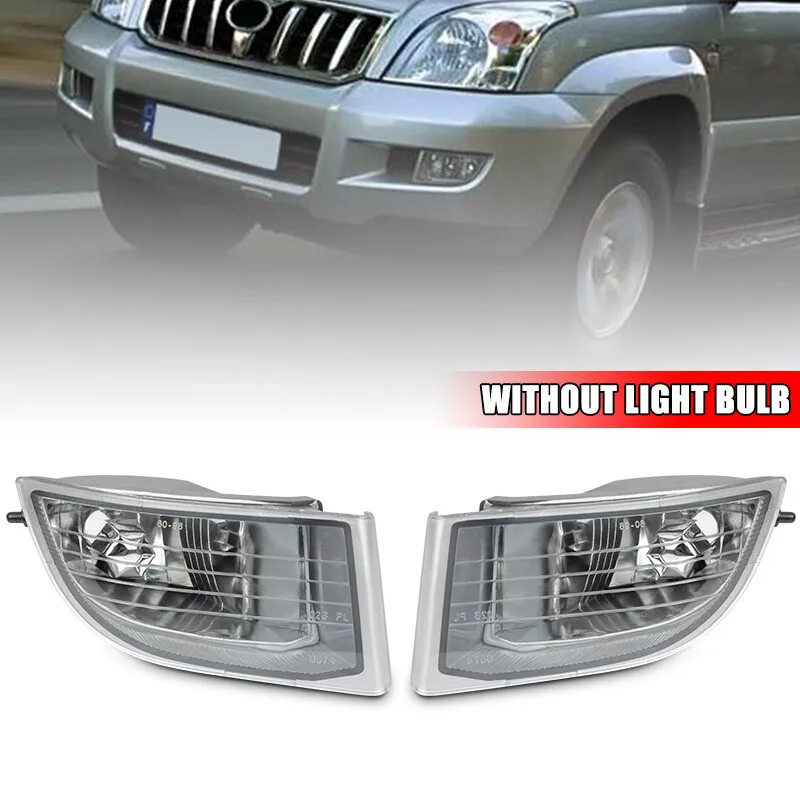 

2PC Front Bumper Fog Lights For Toyota Land Cruiser Prado FJ 120 2002-2009 2008