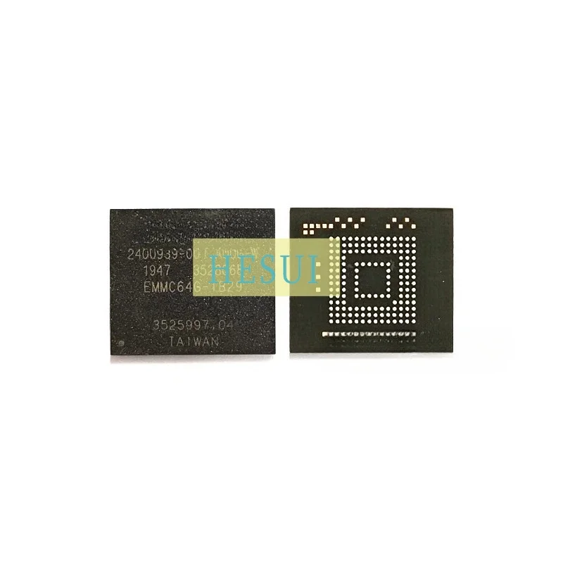 Used&Not NEW&Send after Measure EMMC64G-IB29 64GB Flash Memory Chip Version 5.1 eMMC Storage Flash IC Font Library