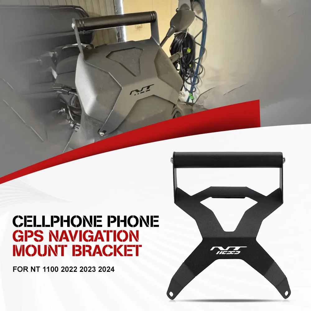 

NT1100 Accessories Support Navigation Motorcycle GPS Navigator Bracket For HONDA NT 1100 2022 2023 2024 Mobile Phone Holder