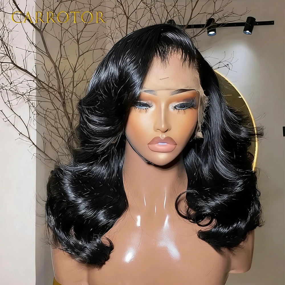 

Новинка! Парик New Trend Lagos Hairline Loose Deep Wave, 13x4 HD Lace Frontal, без клея, 100% натуральные волосы, предварительно проработанная линия роста волос, готов к использованию.